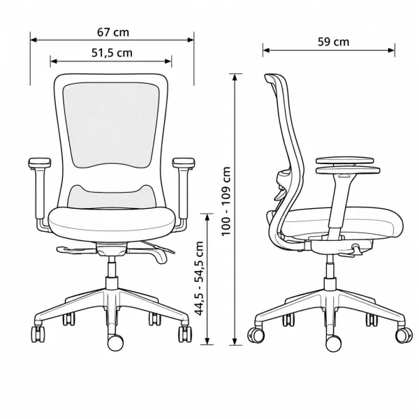 Silla de Escritorio New Loop - Imagen 5