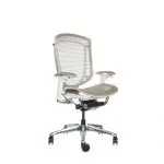 Contessa Seconda Beige Estructura Aluminio Silla Ergonómica