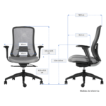 Silla Escritorio Allegra Malla - Imagen 7