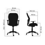 Silla Escritorio Q3® Negra - Imagen 5