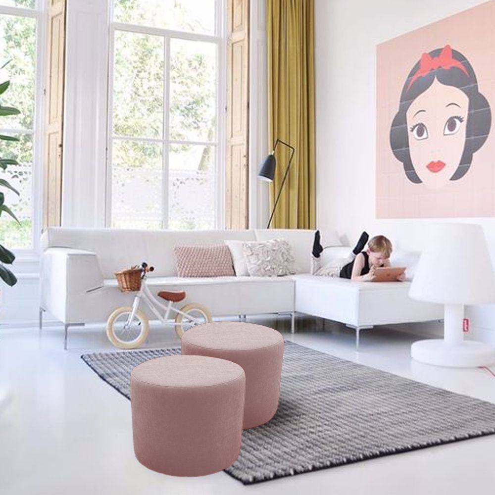 Pouf Bloz Palo Rosa 1 pouf bloz ambientada palo rosa