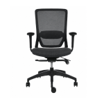 Silla Ergonómica Escritorio Twist Negra - Imagen 2