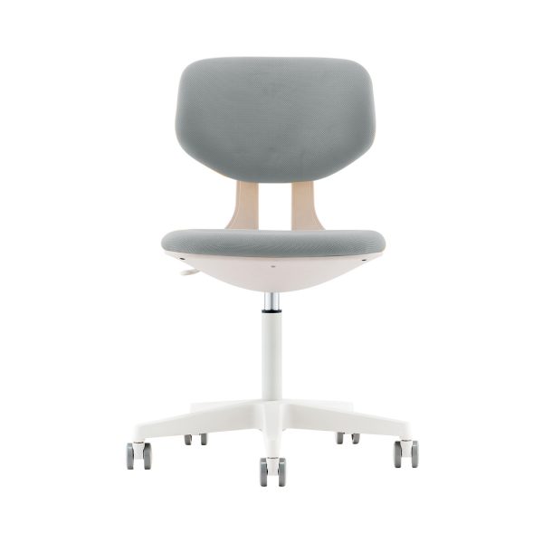 silla escritorio boomer blanca gris 01