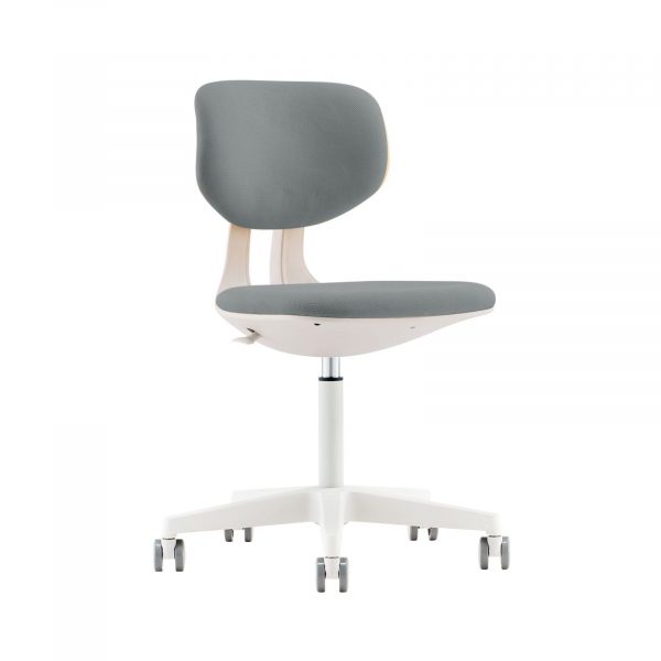 silla escritorio boomer blanca gris 04