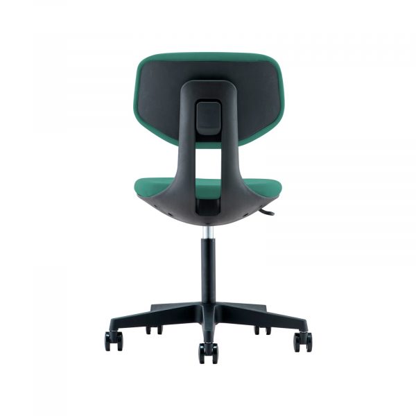 silla escritorio boomer negra verde 03