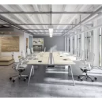 Contessa Seconda Beige Estructura Aluminio Silla Ergonómica - Imagen 9