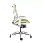 Contessa Seconda Verde Estructura Cromada Silla Ergonómica - Imagen 3