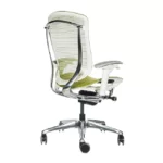 Contessa Seconda Verde Estructura Cromada Silla Ergonómica - Imagen 4