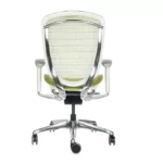 Contessa Seconda Verde Estructura Cromada Silla Ergonómica - Imagen 5