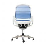 Silla Ergonómica Luce Blanca-Azul - Imagen 4