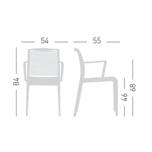 silla cocina avenica medidas 01