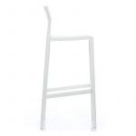Taburete Bakhita Blanco H76 - Imagen 3
