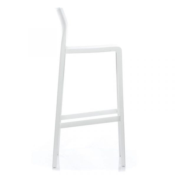Taburete Bakhita Blanco H76 - Imagen 3