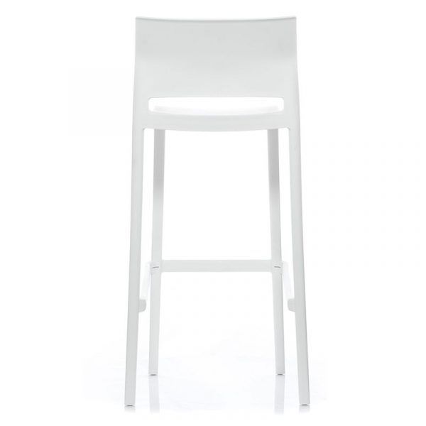 Taburete Bakhita Blanco H76 - Imagen 4