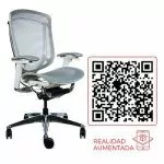 Contessa Seconda Beige Estructura Aluminio Silla Ergonómica - Imagen 8