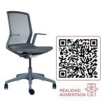 Silla Escritorio Cynara Gris Oscuro - Imagen 8