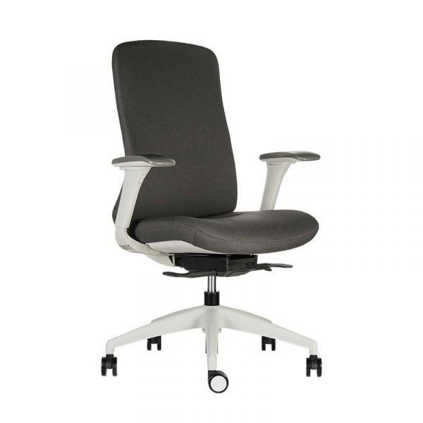 Silla Escritorio Allegra Tapizada Gris - Imagen 3