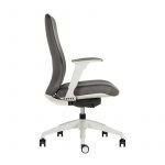 Silla Escritorio Allegra Tapizada Gris - Imagen 4