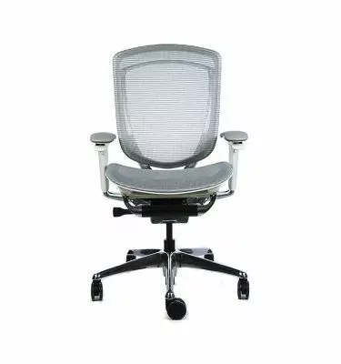 Silla Ergonómica Luce Blanca-Beige - Tienda Contatto