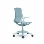 Silla Escritorio Cynara Celeste - Imagen 2