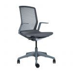 Silla Escritorio Cynara Gris Oscuro
