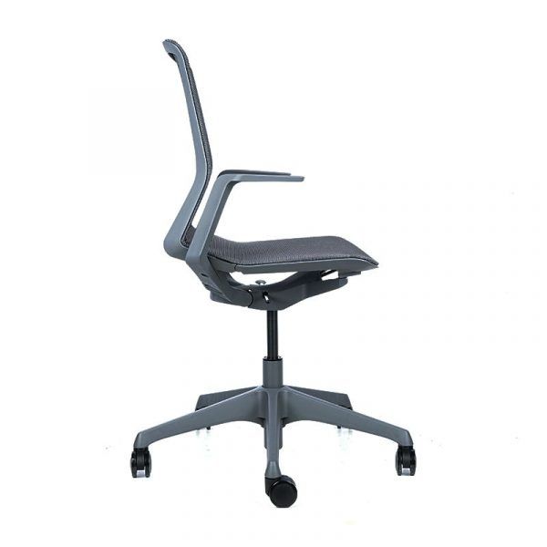 Silla Escritorio Cynara Gris Oscuro - Imagen 4