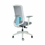 Silla Escritorio Diva Gris - Azul - Imagen 2