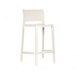 Taburete Bakhita Blanco H66 - Imagen 2