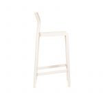 Taburete Bakhita Blanco H66 - Imagen 3