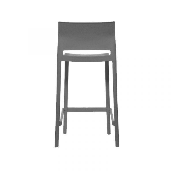 Taburete Bakhita Gris Oscuro H76 - Imagen 3