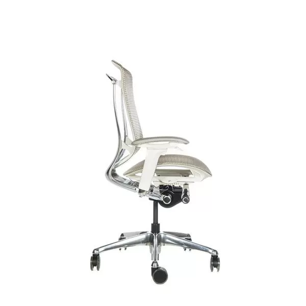 Contessa Seconda Beige Estructura Aluminio Silla Ergonómica - Imagen 3