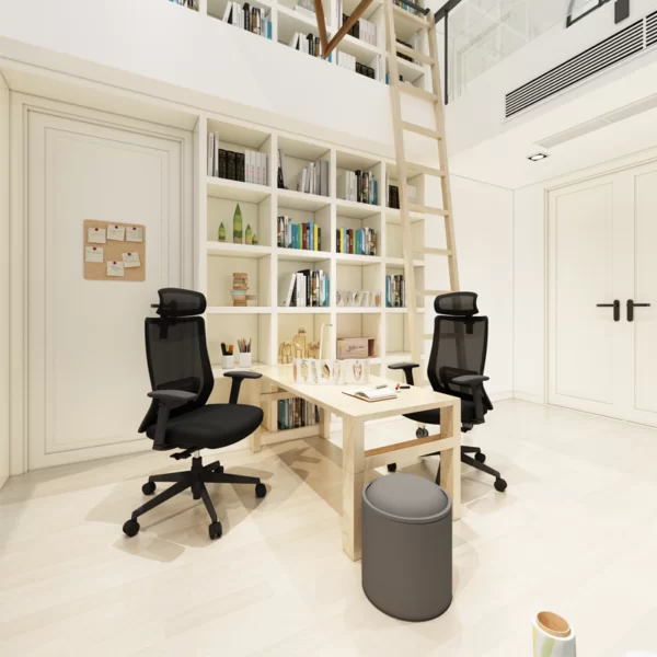 Silla Ergonómica Portone Negra - Imagen 8