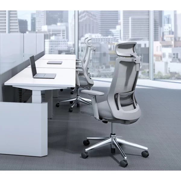 Silla Ergonómica Portone Gris - Imagen 9