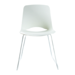 Silla Bali Blanca Base Trineo