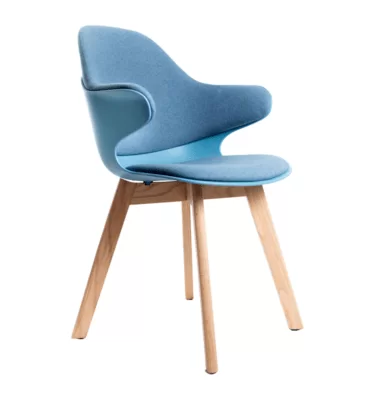 Silla poltrona Ibiza azul