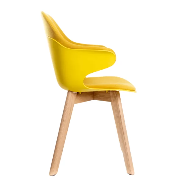 Silla poltrona Ibiza mostaza
