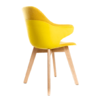 Silla poltrona Ibiza mostaza