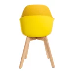 Silla poltrona Ibiza mostaza