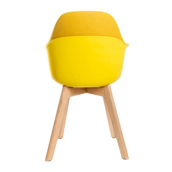 Silla poltrona Ibiza mostaza