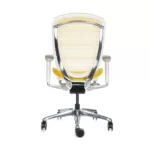 Contessa Seconda Amarilla Estructura Cromada Silla Ergonómica - Imagen 5