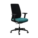 Silla Escritorio Luxor Negra/Verde - Imagen 2