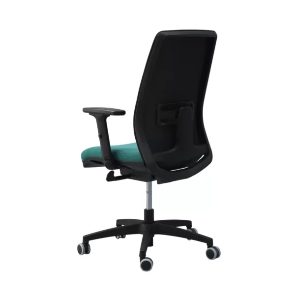 Silla Escritorio Luxor Negra/Verde - Imagen 5