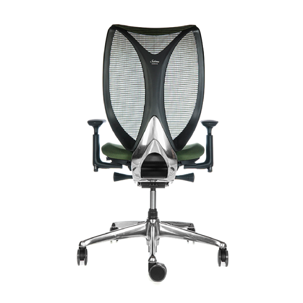 Silla Ergonómica Sabrina Negra/Verde - Imagen 6
