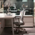 Silla escritorio C1 Cabecero gris - Imagen 5