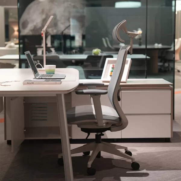 Silla escritorio C1 Cabecero gris - Imagen 5
