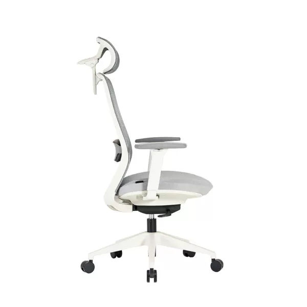 Silla escritorio C1 Cabecero gris - Imagen 3