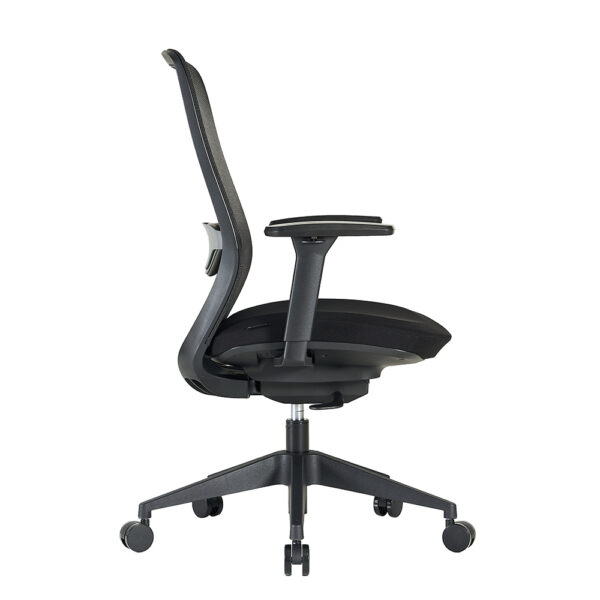 Silla escritorio C1 negra - Imagen 3