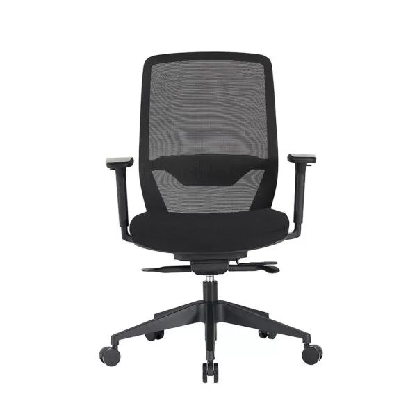 Silla escritorio C1 negra - Imagen 2