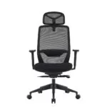 Silla escritorio C1 Cabecero negra - Imagen 2