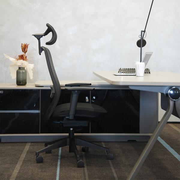 Silla escritorio C1 negra - Imagen 11
